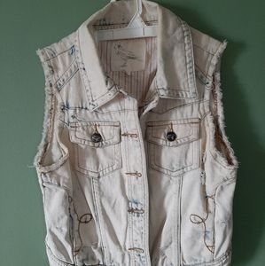 Denim vest